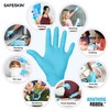 SAFESKIN Nitrile Disposable Gloves in Pack of 50, Medium Duty,