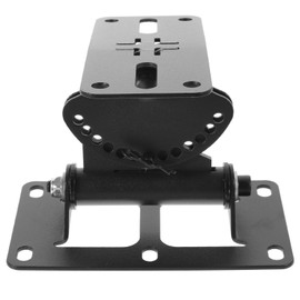 TOVINANNA Column Loudspeaker Wall Mount Wall Shelf Speaker Stand Rotatable Loudspeaker Box Wall Bracket(Horizontal Style)