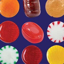 Old-Fashioned Hard Candy Assortment - 2 Pound Bulk Pack (About 145 Count) - Strawberry, Starlights, Cinnamon, Butterscotch, Root Beer, Honey Ginger, Lemon