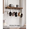CHOEZON Hanging Pot Rack, Ceiling Wall Mounted Pot Rack for