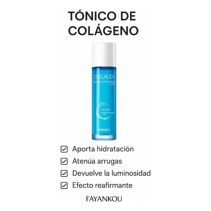 Bioaqua Set 6 Pasos Estilo Coreano-luminosidad + Antiarrugas