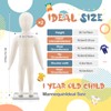 DoubleFill 2 Pcs Kids Mannequins 6 Months Old Baby Mannequin