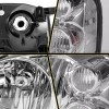 Unbranded Pair White Headlights For 01-04 Nissan Frontier XE/SE Left&Right