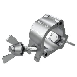 Audibax ACP-354075S Claw for Truss with Diameter 35-40 mm, Hook for Truss with a Maximum Load of 75 kg, Clamp for Stage Lights, Clamp for Attaching the Moving Head