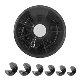 Xynovate Pack of 143 Lead Shot, Base Lead Fishing Set, Removable Lead Weight Scrap Lead Fishing for Stabilising Fishing Line and Bait