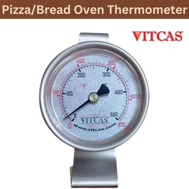 Thermometer for Outdoor Pizza Oven - VITCAS Freestanding Pizza Oven up to 500 C /930 F