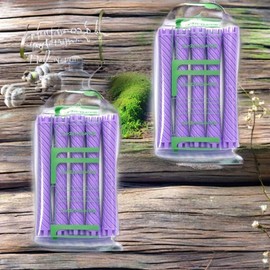 Hair Salon Dyeing Container Dyeing Gown Professional New Ever Hair Rod 10 Violet F-TYPE 8 / 헤어살롱 염색용기 염색용가운 전문가용 뉴 에버 헤어롯드 10개 바이올렛 F-TYPE 8