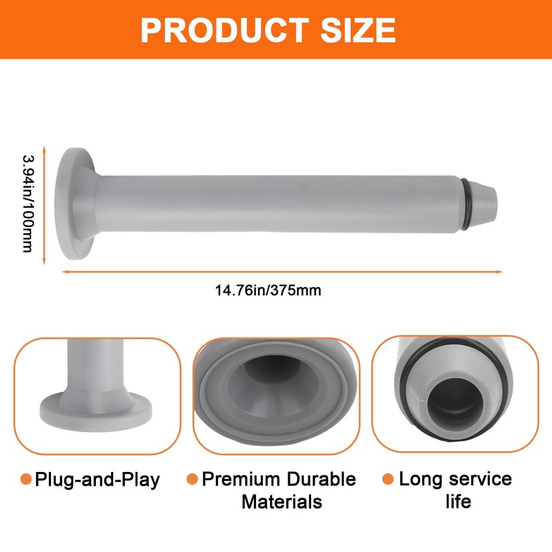 Chaofei 00-119099-00002 Overflow Tube with O-Ring Fit for Hobart Dishwashers