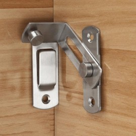 Corner Sliding Door Latch Lock Lock (Large) 10ea