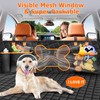 Back Seat Extender for Dogs, Large Space, Hard Bottom Car