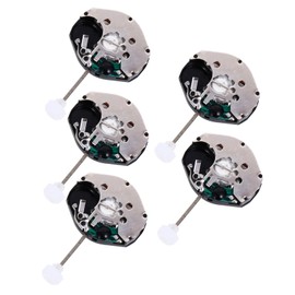 BESTYASH 5 Piezas Movimiento De Reloj De Pulsera Reemplazo De Mecanismo De Cuarzo Accesorios De Reparación Compactos Ligeros Para Reparadores Y Uso Diario