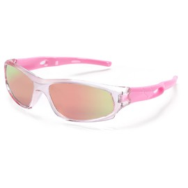 COASION Kids Sports Sunglasses 2 Pack Polarised UV Protection for Boys Girls Baby Toddler and Children Age 4-12