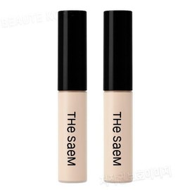 The Saem (Hyundai Hmall) The Saem Cover Perfection Tip Concealer 1.25 Light Beige 2pcs / (현대Hmall) 더샘 커버 퍼펙션 팁 컨실러 1.25 라이트 베이지 2개