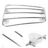 Tomotato Motorcycle Fuel Tank Pannier Rack Shelf, Motorcycle Pannier Rack