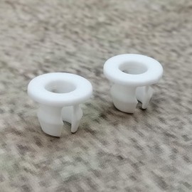ULEIVA Replacement Joint Bushing Pack of 8 White Compatible with Bremshey Dinett Gerlinol ADT Serving Trolley Side Table Tea Trolley Socket