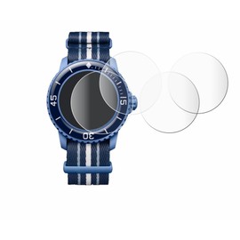 brotect 3D Curved Screen Protector compatible with Blancpain x Swatch Scuba Fifty Fathoms (2 Pack) - Full Screen Coverage