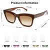 SOJOS Classic Cat Eye Polarized Sunglasses for Women Retro Trendy