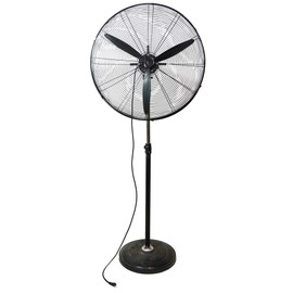 Northlight 30" Adjustable Height 3-Speed Oscillating Industrial Pedestal Fan