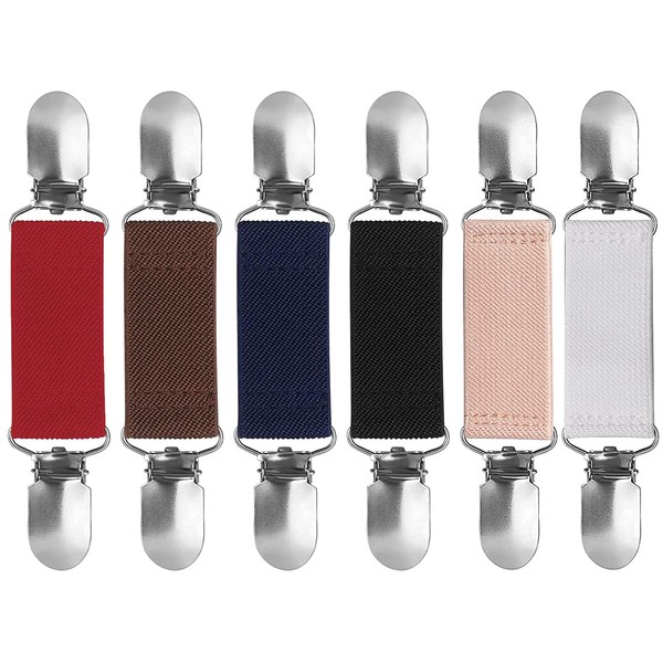 Hezhou Pack of 6 Pullover Clips Cardigan Clips Sweater Cardigan