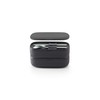 Lékué Hermetic Lunch Box for Food with Cutlery, Polypropylene, Black,