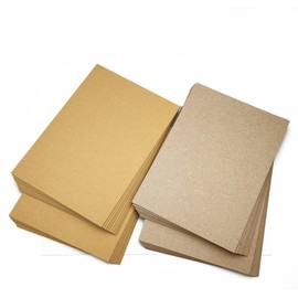 KB600-A5 Paper Shop Kraft Paperboard 600-A5 40 Sheets Thickness: Approx. 0.03 inches (0.82 mm), Approx. 0.7 oz (19.7 g), Made in Japan, Cardboard, Kraft Paper, Kraft Paperboard 600