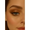 Kit de Maquillaje Viral; Sombra Dorada Goldie Sin, Plumon Delineador