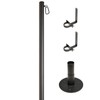 Premium String Light Pole - 1 Pack - Extends to