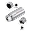 uxcell 21mm Magnetic Spark Plug Socket Set, 3/8" Drive 6