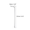 sourcing map 3/16" Ball End Hex Key Wrench, L Shaped