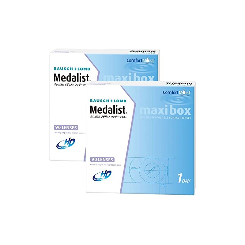 メダリスト ワンデープラス 【BC】8.6【PWR】-4.00 90枚入 2箱