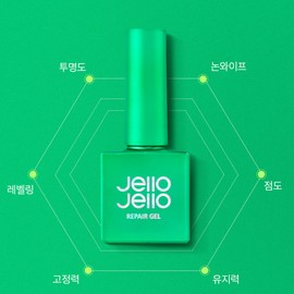 classic nail Jello Jello Non-wipe Repair Gel Overlay Clear Gel Builder Gel / 젤로젤로 논와이프 리페어젤 오버레이 클리어젤 빌더젤