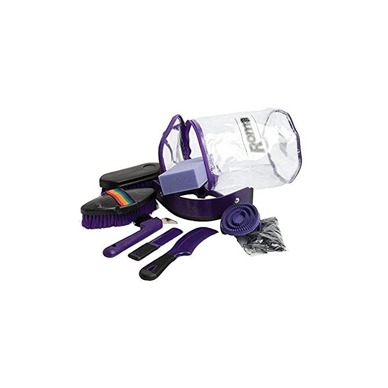 Roma Cylinder Grooming Kit COMPLETE KIT - PURPLE