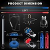 CheeMuii 12 FT Semi Truck Air Line Hose Assembly with