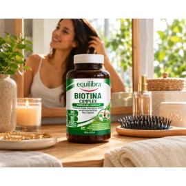 Biotina Complex Equilibra 90 Cáps Fuerza Cabello Anticaída                                                                                            