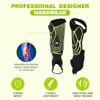 Soccer Football Shin Guards with Ankle Protection, Super Protective Flexible