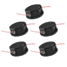 5 Pack String Trimmer Head SRM-225 for Echo Speed Feed 400 SRM-230 SRM225 SRM-210 SRM2100 Echo Weed Eater PAS210 PAS211 PAS225 PAS230 PAS260 Shindaiwa T195S T220 T222 T230 T231 Straight Shaft Trimmer