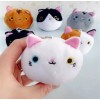 BRUJITA WAX Llavero De Cara De Gatitos De Peluche