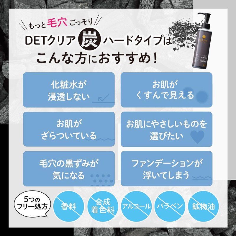 DET Clear Bright & Peeling Jelly, Charcoal
