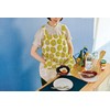REP Heather Apron, Gray, Approx. H 28.7 x W 39.4