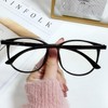 88flix Glasses, Korean, Black Rim, Small Face, Smart Glasses, For