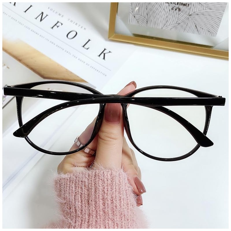88flix Glasses, Korean, Black Rim, Small Face, Smart Glasses, For