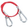 AB Tools Breakaway Towing Cable for Braked Trailers With Carabiner