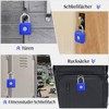 Anweller Fingerprint Padlock, Fingerprint Lock, Smart Lock with Bluetooth, Lock