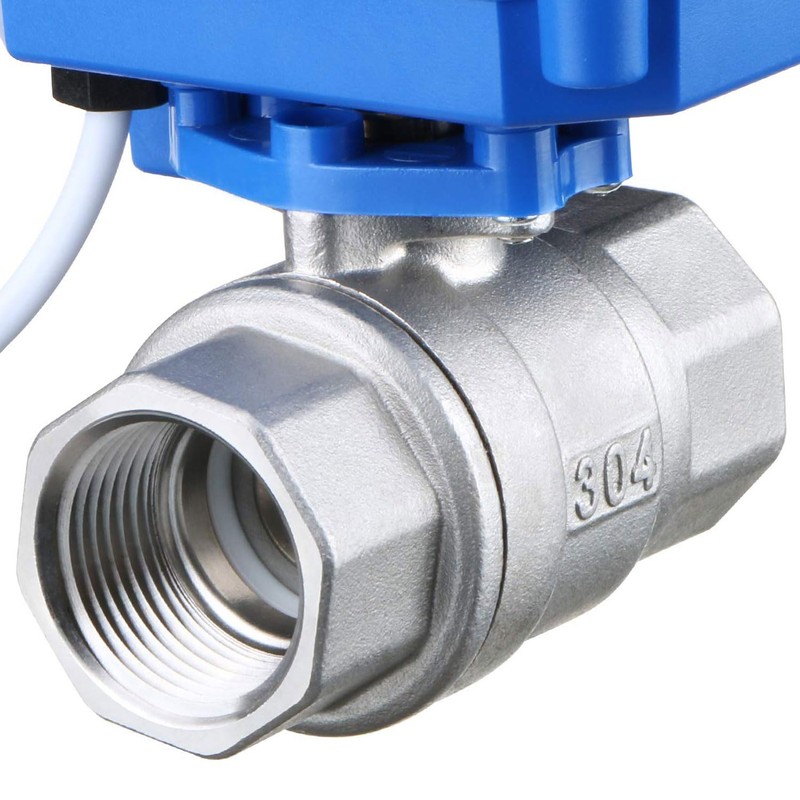 Motorized Ball Valve- 3/4" Stainless Steel Electrical Ball Valve with