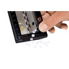Wedo 4-Hole Pocket Punch - Black