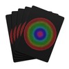 Brian Bula Circle Rainbow Playing Cards Rainbow Art Poker Cards