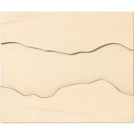 Mod Podge, River Plaque, 12" x 12" Surface for Epoxy, DIY Wood Pouring Supplies for Resin Arts and Crafts, 56646E, 1 Count (Pack of 1)