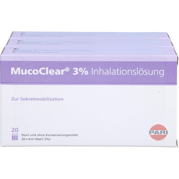 MucoClear 3% Inhalationslösung, 240 ml Lösung