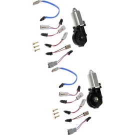 AUTO DN Front Power Window Motor for Ford Ranger 1993-2011 for Ford Windstar 1995-1998 for Lincoln Continental 1995-2002 2Pcs Replacement F37Z10233V95ARM, 8L5Z7823395A, 3L5Z1523395BA