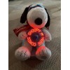 Dandee Peanuts Pilot Snoopy Christmas Animated Light Up Musical Plush